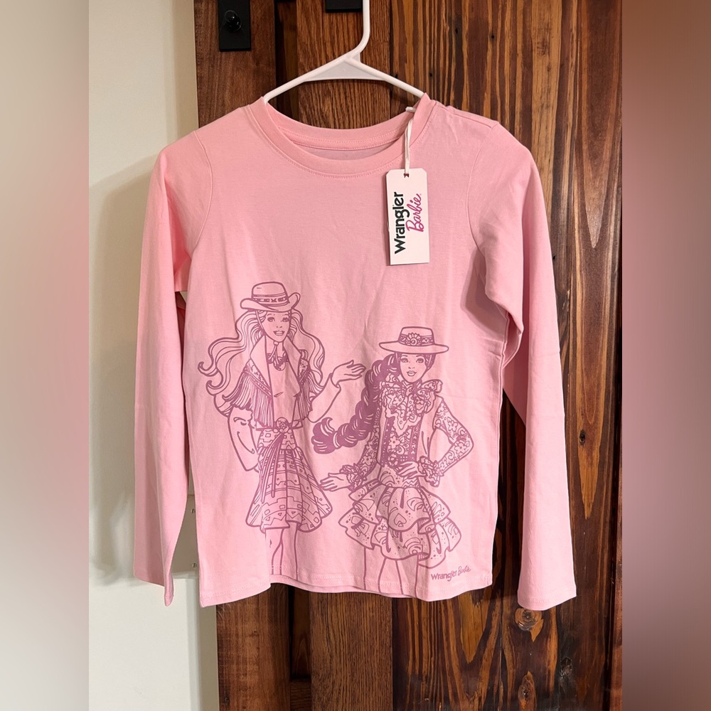 NWT Girls Wrangler Barbie Shirt